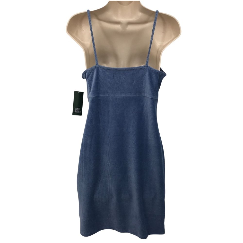 Wild Fable Women's Sleeveless Pullover A Line Dress Blue -Choose Size - Picture 2 of 10